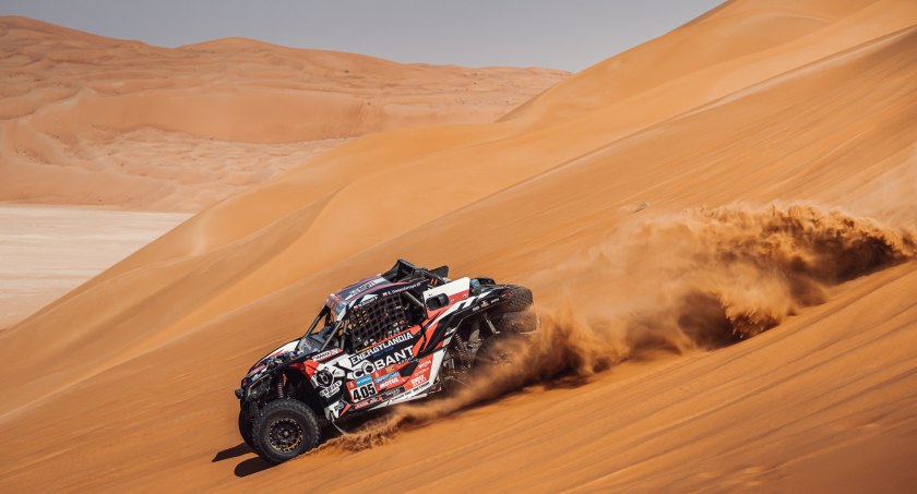 Energylandia Rally Team na podium etapu i klasyfikacji generalnej Dakaru