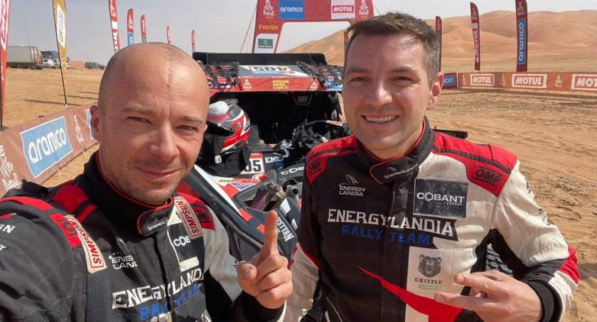 Michał Goczał i Szymon Gospodarczyk wygrali 12. etap Rajdu Dakar 2023