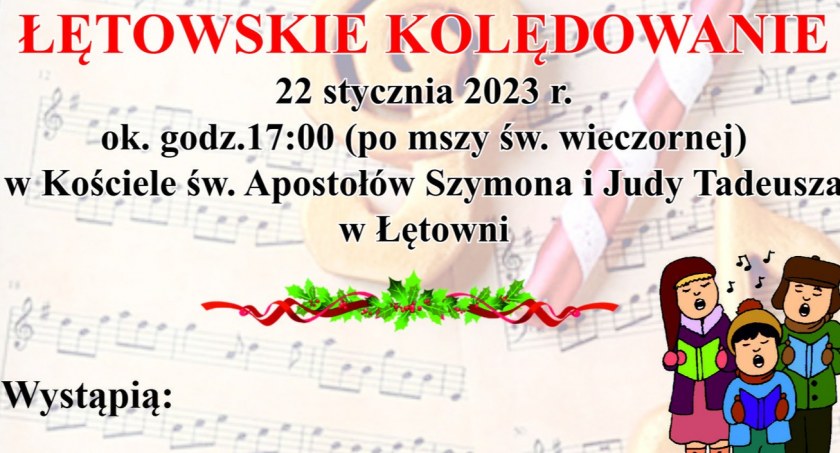 Łętownia: Czas na wielkie kolędowanie 