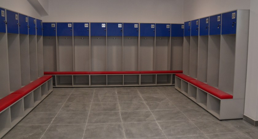 Sucha Beskidzka: W nowym budynku klubowym szatnie są już gotowe 