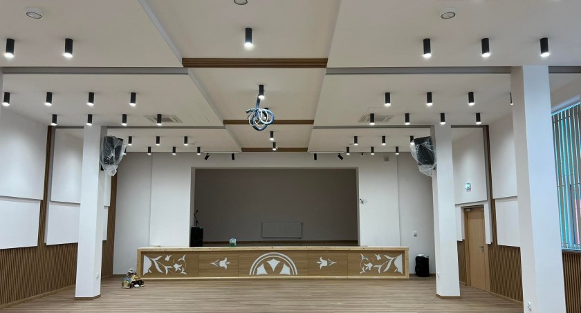 Gminny Ośrodek Kultury, Sportu i Promocji gminy Jordanów zmienia się! Jest nawet winda!