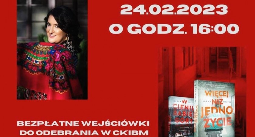 Jordanów: Spotkanie autorskie z Ireną Małysą