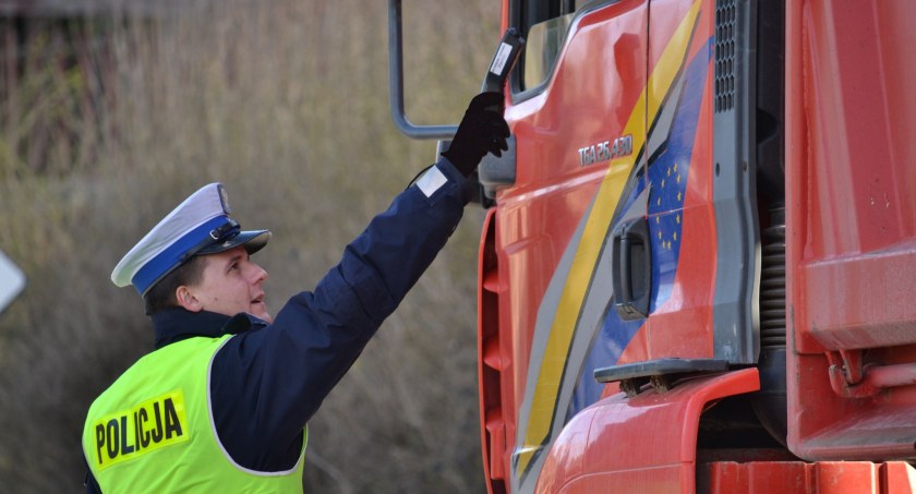 Policja kontrolowała kierowców…