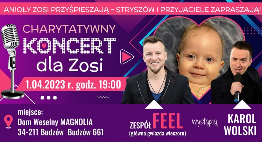 Zespół Feel zagra w Budzowie. Anioły Zosi przyśpieszają! 