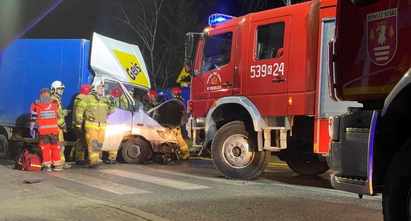 Osielec: Poważny wypadek. Pięć osób rannych (video)