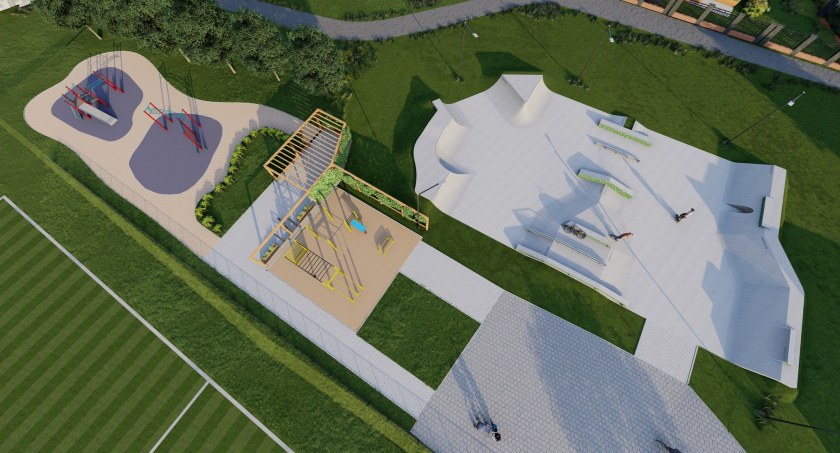 Bystra Podhalańska: Rośnie skatepark. Ma być gotowy o pół roku wcześniej niż planowano! (video)