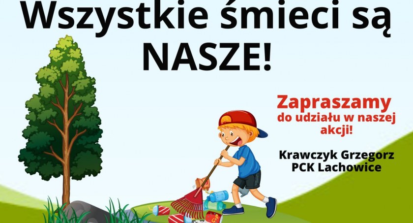 Wiosenne sprzątanie świata w Lachowicach