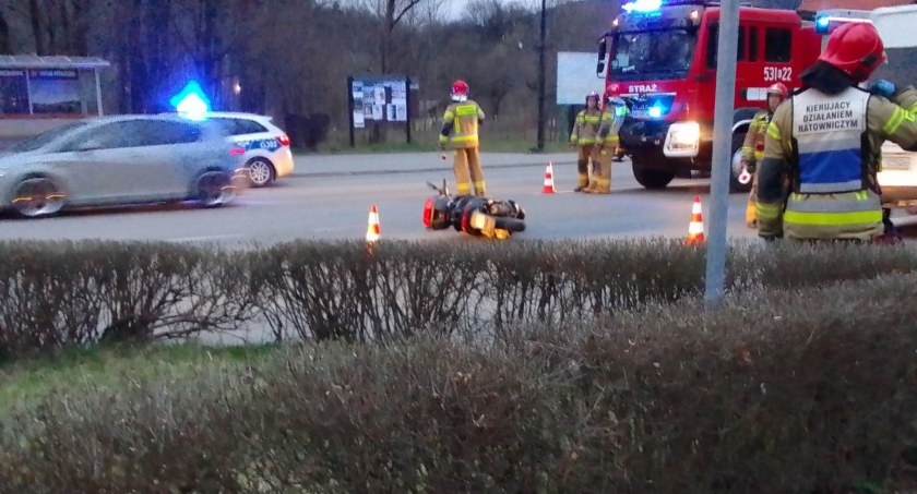 Sucha Beskidzka: Wjechała samochodem w motocyklistkę 