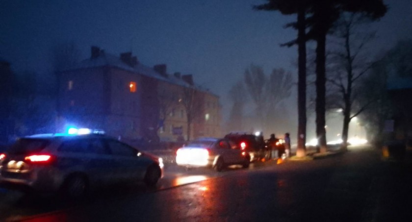 Sucha Beskidzka: Wieczorna kolizja przed sądem 