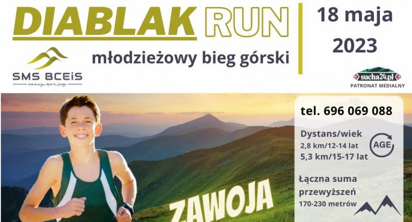 Pierwsza edycja biegu górskiego Diablak Run już w maju