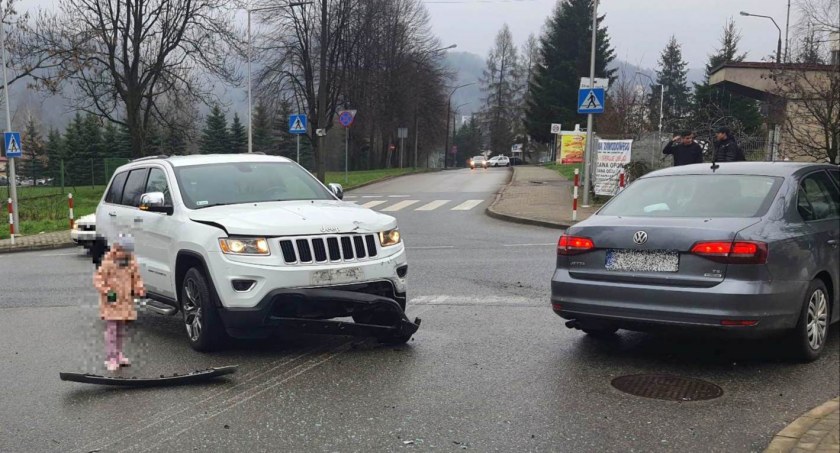 Sucha Beskidzka: Nie dał kierowcy jeepa szans na „ucieczkę”