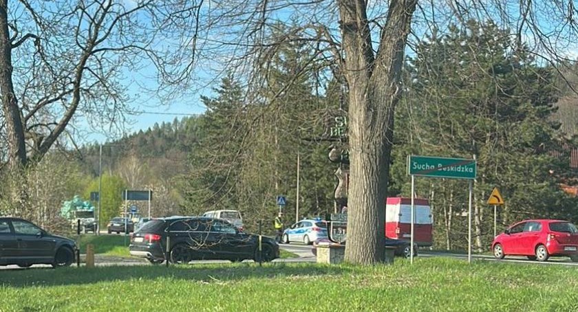 Zembrzyce/Sucha Beskidzka: Wypadek na drodze krajowej. Dziecko trafiło do szpitala