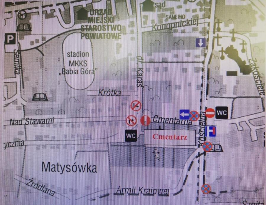 Uwaga! Zmiany na drogach na 1 listopada