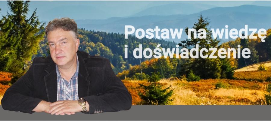 Aleksander Wiecheć. Drodzy Wyborcy Gminy Zawoja.