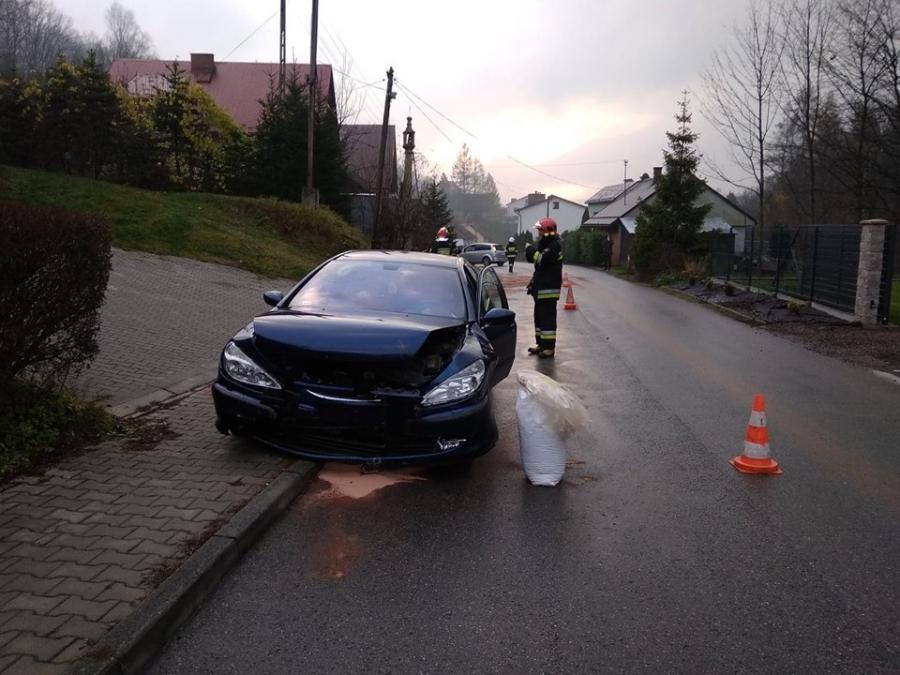 Kolizja na Błądzonce. Kierowca pijany?