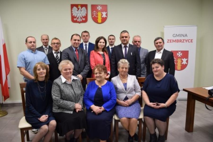 Rada Gminy Zembrzyce już działa