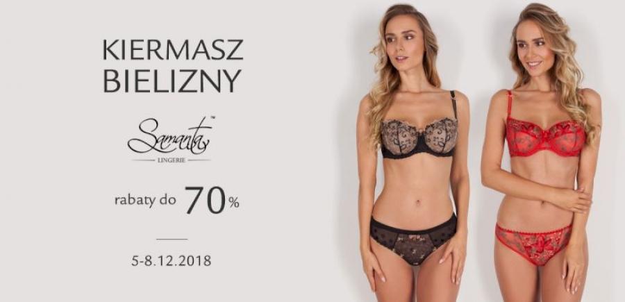 Kiermasz wyprzedażowy produktów firmy Samanta