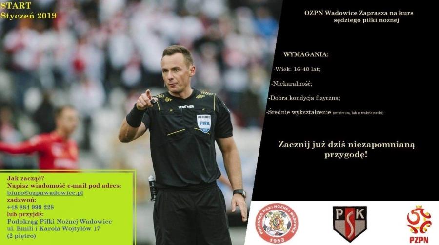 Szukają sędziów piłkarskich