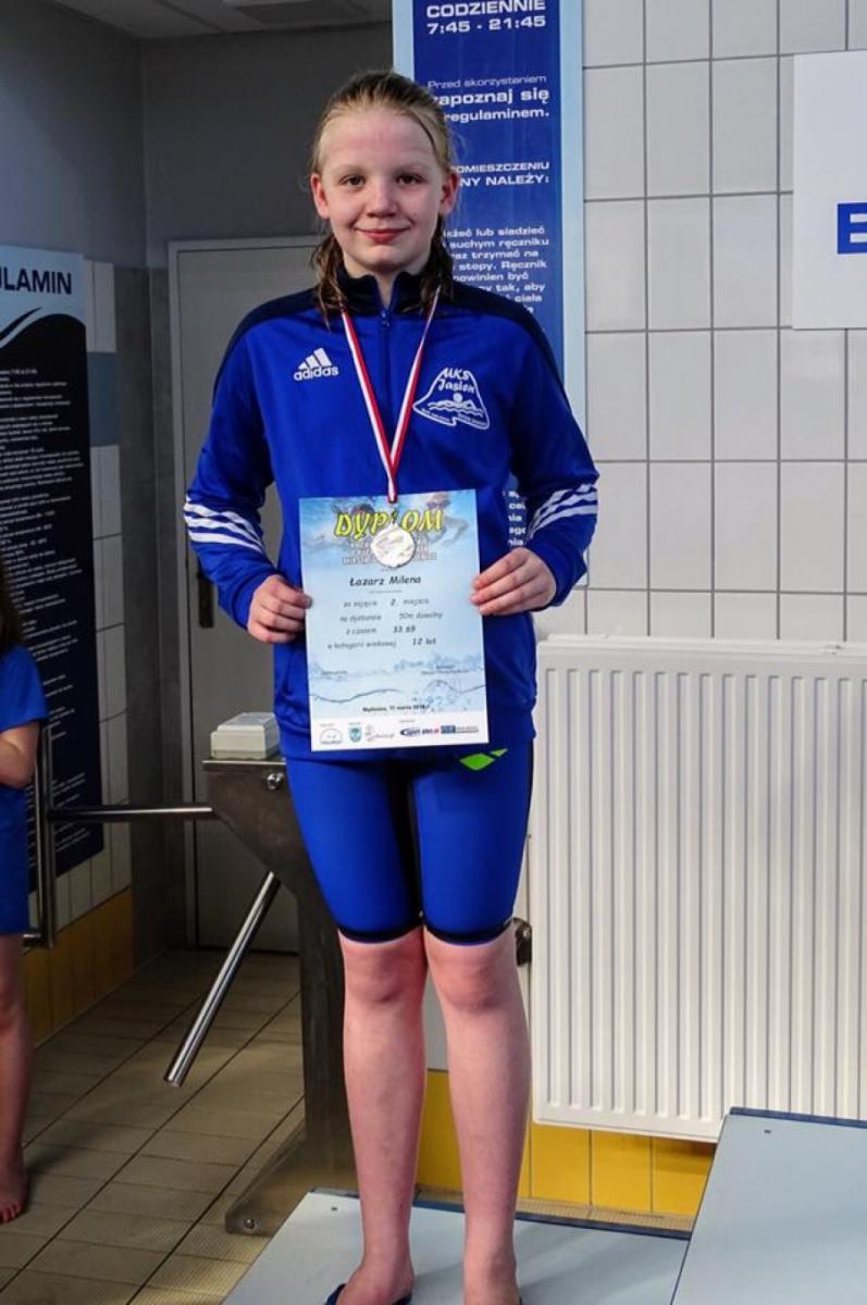 Milena Łazarz - Głosowanie - Sportowa Nadzieja Roku 2018 w Powiecie Suskim