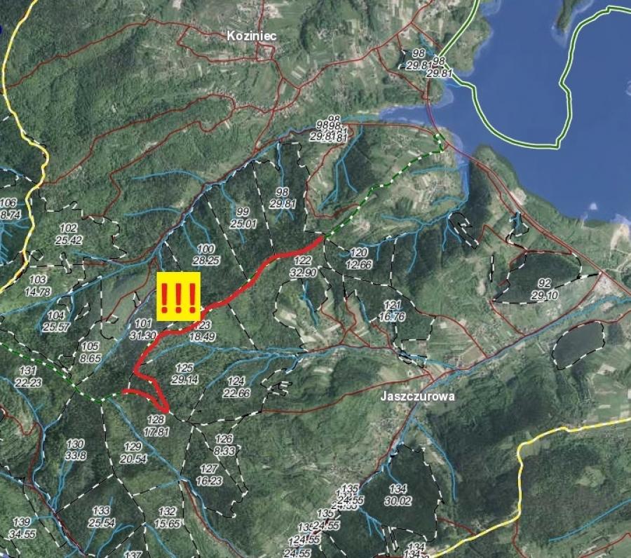 Uważajmy na spacerach. Po wichurach w lasach jest niebezpiecznie
