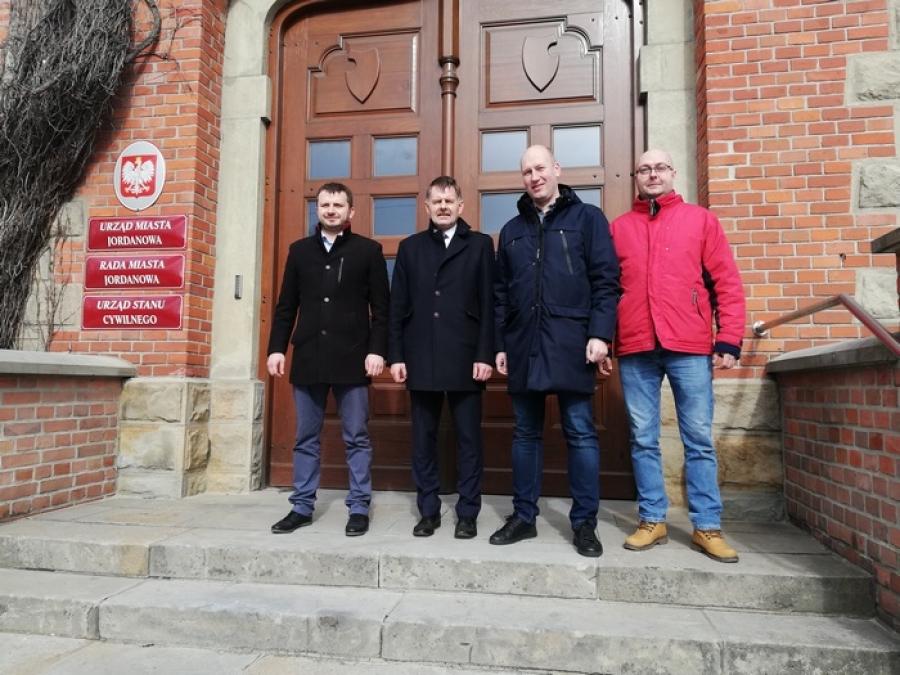 Samorządowcy przyjechali do Jordanowa zacieśniać współpracę