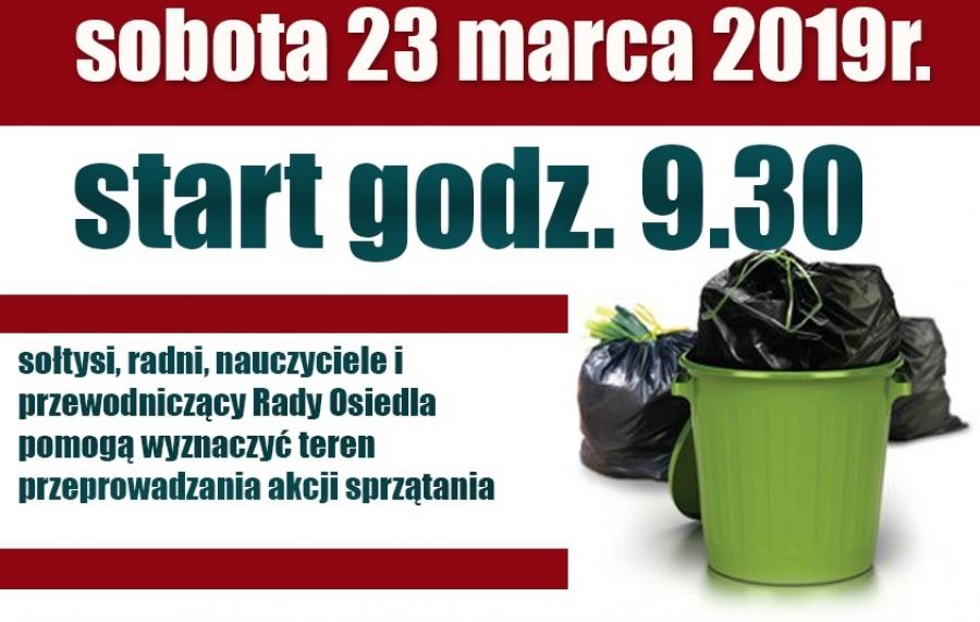 Czas na porządki w Makowie i okolicach