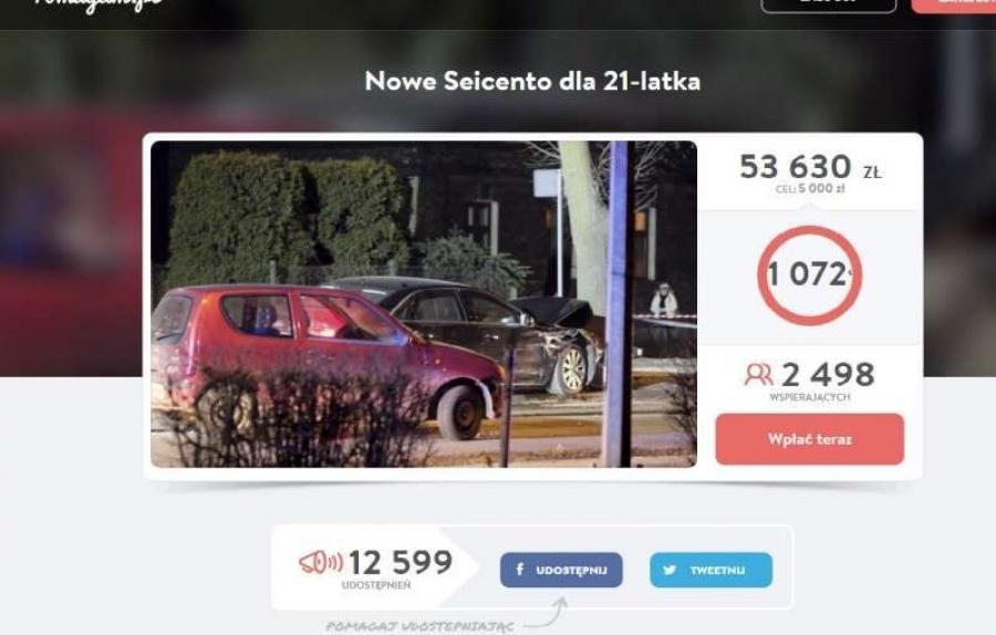 Środki za seicento z wypadku premier zniknęły…
