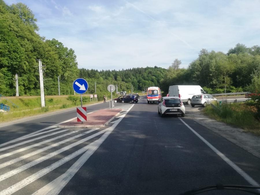 Zderzenie w Zembrzycach, są poszkodowani