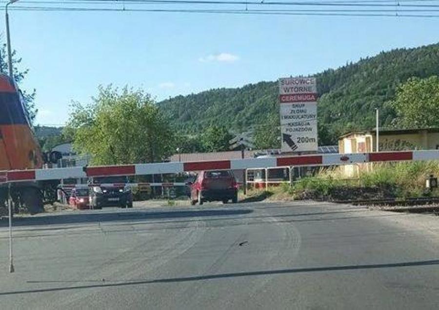 O krok od tragedii na torach
