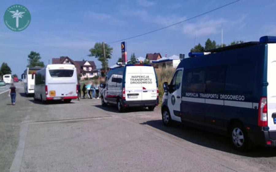 Zakopianką, z dziećmi, jechał bez odpoczynku