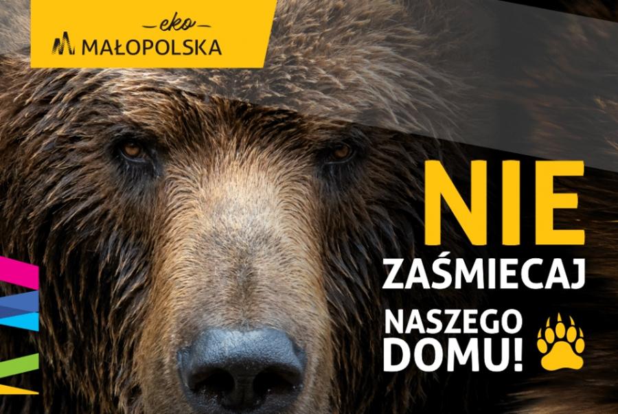 Oko w oko z dzikimi zwierzętami w kampanii antyśmieciowej Małopolski