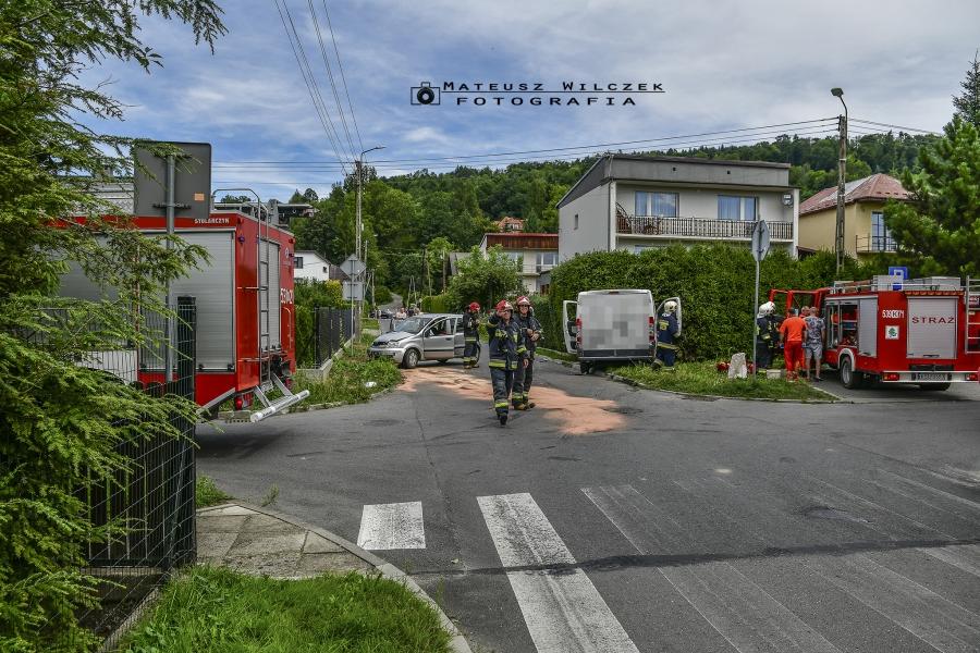 Wypadek w Makowie Podhalańskim