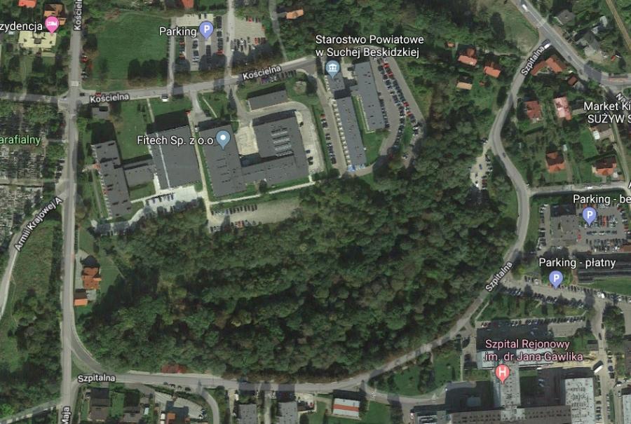 Sucha Beskidzka. Nici z budowy