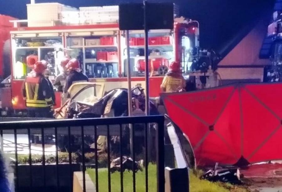 Maków Podhalański. Ciężarówka zderzyła się z autem. Nie żyje jedna osoba