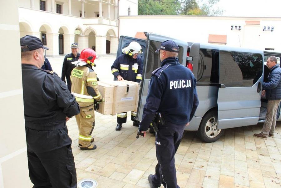 Ćwiczyli, jak reagować w razie zagrożenia
