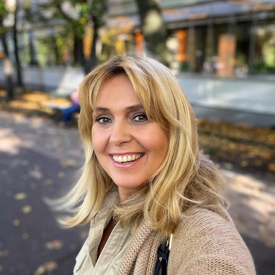 Ewa Wachowicz w suskim zamku