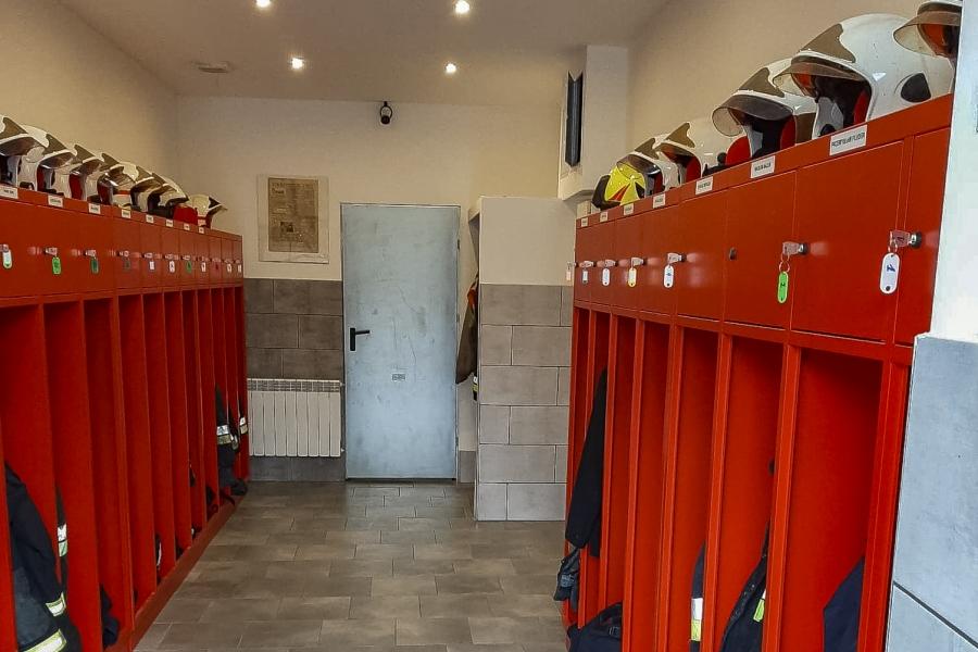 Nowa szatnia dla strażaków w OSP Maków Centrum