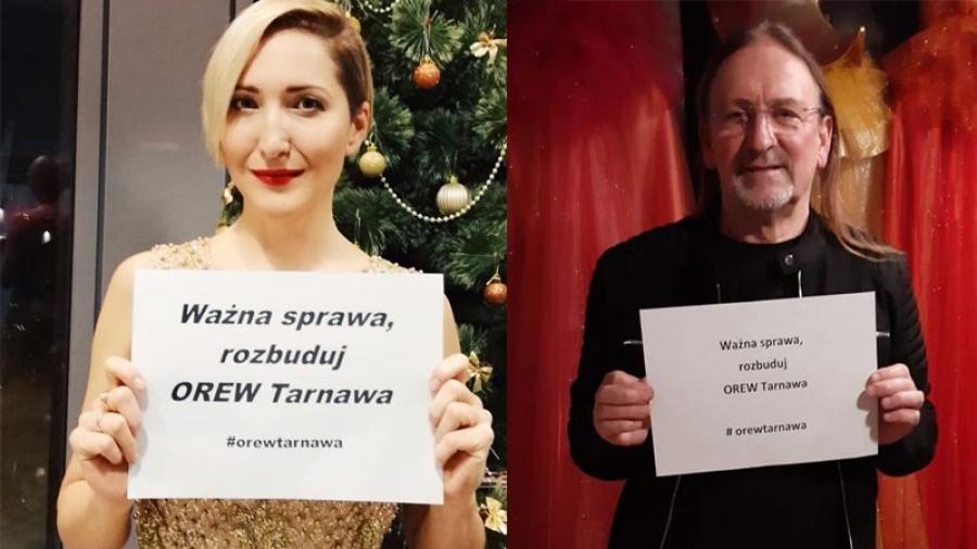 Artyści apelują o pomoc dla OREW w Tarnawie