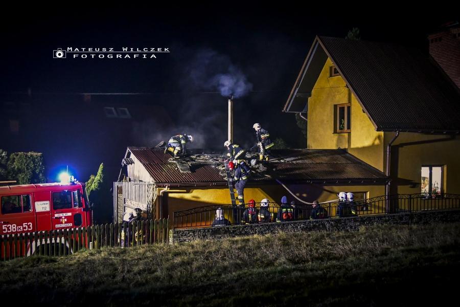 Ogień w Marcówce
