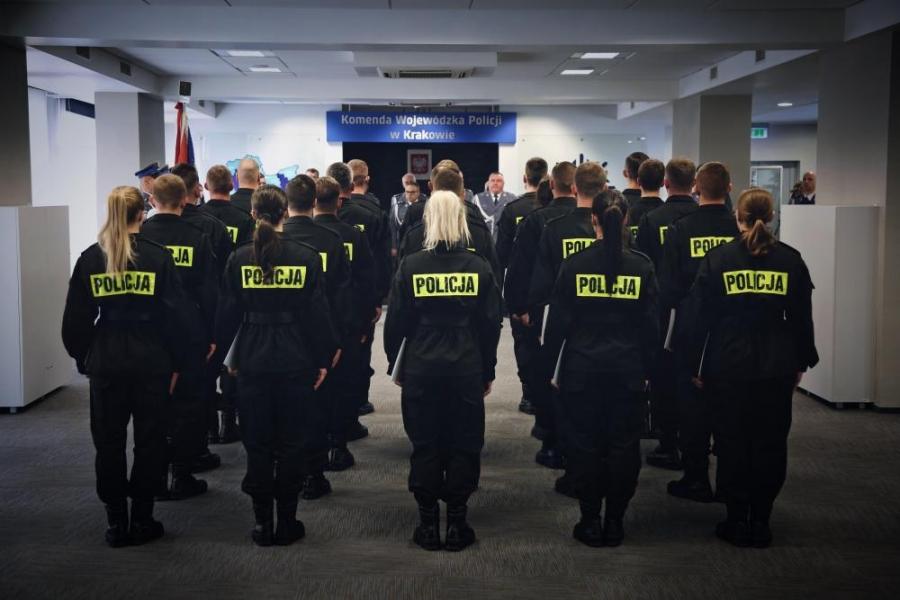Małopolski garnizon policji w pełni obsadzony