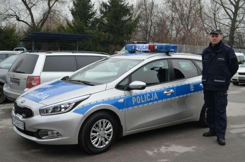 Nowy radiowóz dla jordanowskich policjantów.