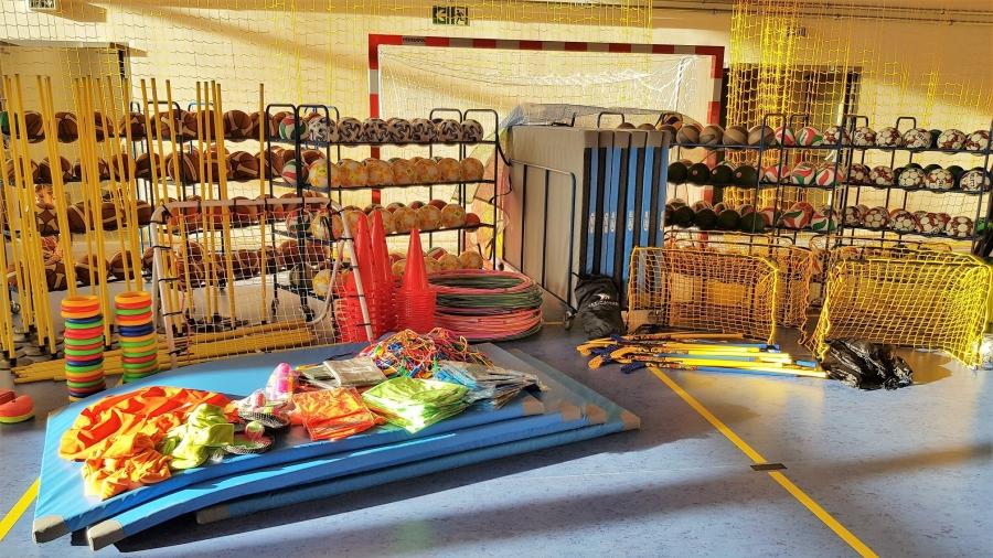 Sidzina: Hala sportowa z nowym sprzętem