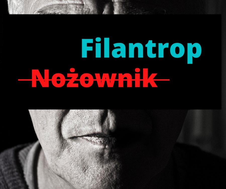 Przed Państwem „NOŻOWNIK” - osoba godna potępienia, na której wizerunku część lokalnej społeczności dzisiaj nie pozostawia suchej nitki.
