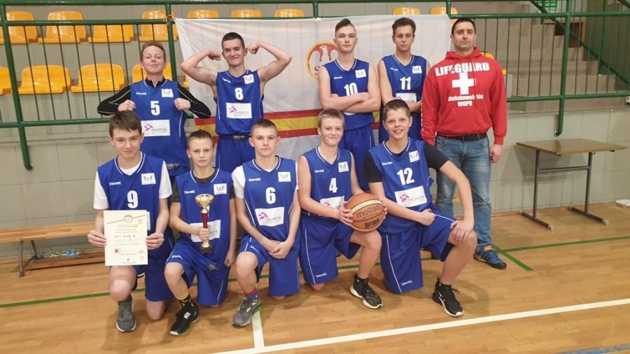 O krok od medalu w finale wojewódzkim w koszykówkę