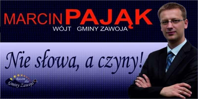 Marcin Pająk dziękuje Wyborcom