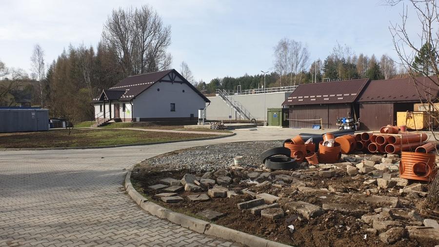 Prace na oczyszczalni ścieków „Wrzosy” dobiegają końca