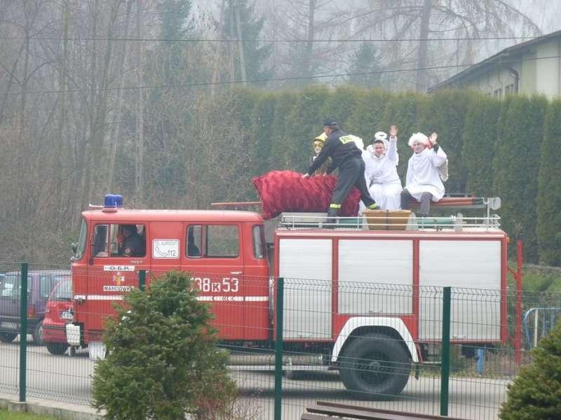 Święty Mikołaj jeździł po powiecie suskim.