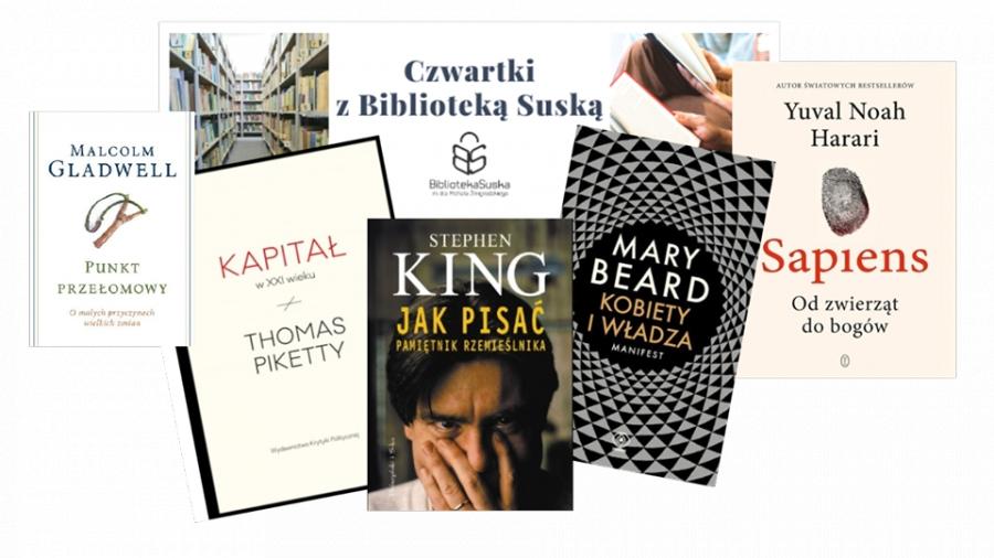 Czwartki z Biblioteką Suską Odc. 4: Najlepsze książki XXI wieku