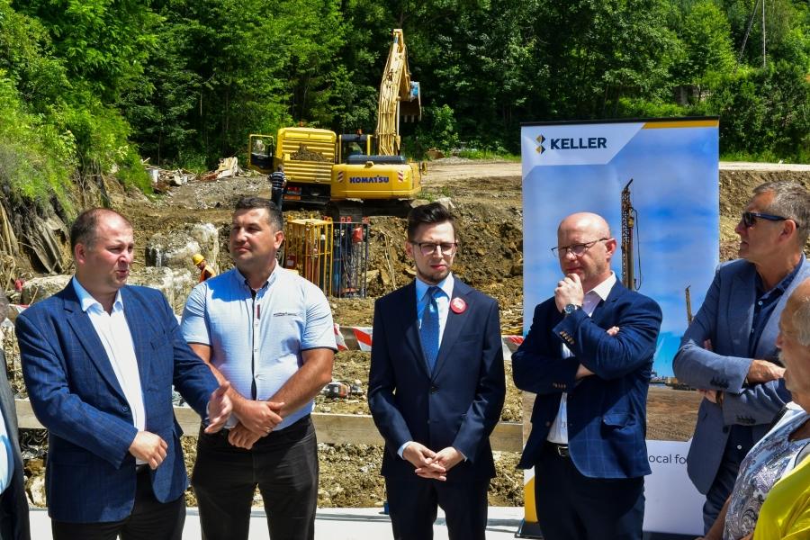 Osuwisko w Osielcu – spotkanie parlamentarzystów i samorządowców