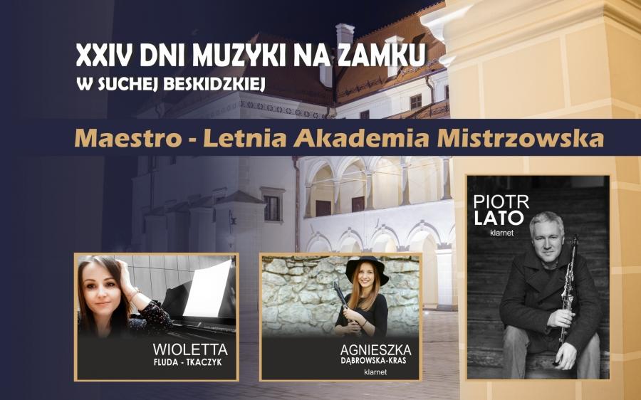 XXIV Dni Muzyki na Zamku tuż, tuż. Już w sobotę zagrają Mistrz i Uczennica